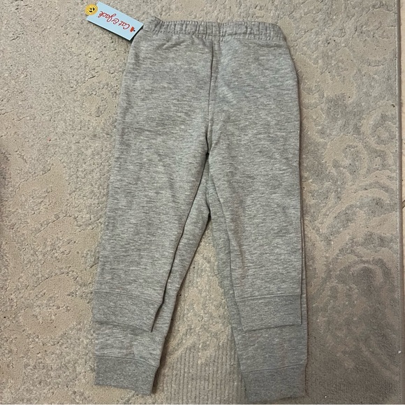 Cat & Jack Heather Gray Kids Joggers lot of 2 new with tags - Picture 3 of 3
